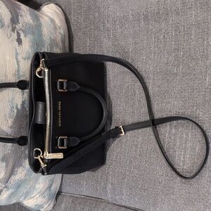 Michael Kors Black Saffiano Leather Satchel/Crossbody Bag